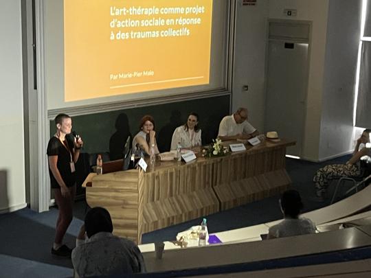 Marie-Pier Malo, conférence à Monastir, Tunisie (2023)