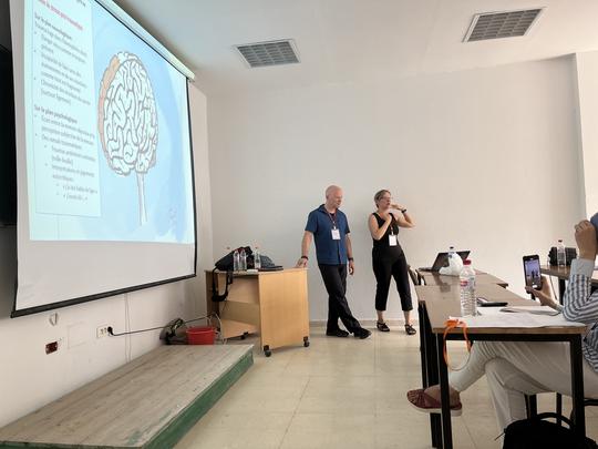 Christine Goyette et Pierre Plante, conférence à Monastir, Tunisie (2023)