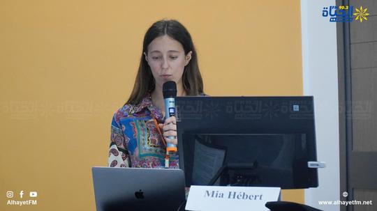 Mia Hébert: Conférence en Tunisie (2023)